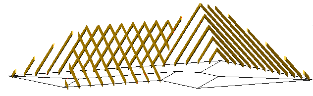 BiK Drewno - krokwie 3D2D - końcowy efekt