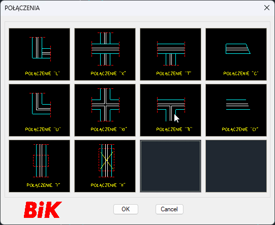 BiK Architektura - połączenie Ti