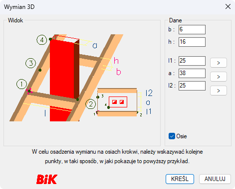 BiK Drewno - wymian 3D